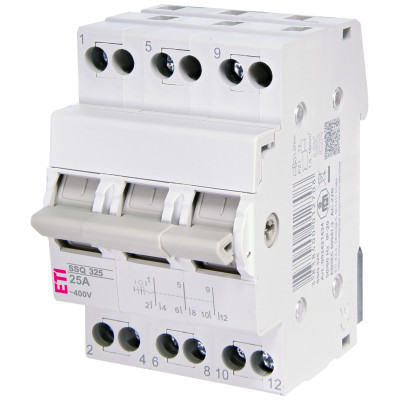 SSQ 325 Modulinis perjungiklis 3P 25A ETI