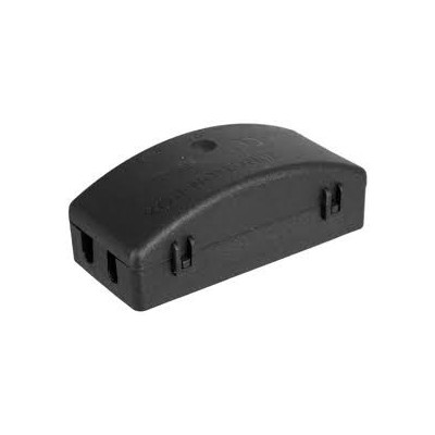 Juoda komutacinė dėžutė 73x27x32mm Solera REF.BK-L