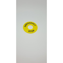 Geltonas žiedas EMERGENCY STOP ER60