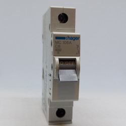 Automatinis jungiklis 1P C6A 6kA Hager MC106A