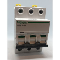 Acti9 iC60N Automatinis jungiklis 3P C40A 6kA Schneider Electric A9F74340