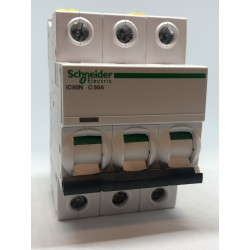 Acti9 iC60N Automatinis jungiklis 3P C50A 6kA Schneider Electric A9F74350