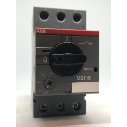 MS116-1.0 ABB Variklio apsaugos automatas 0.63-1A 1SAM250000R1005