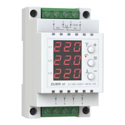 Three phase voltage relay ZUBR 3F